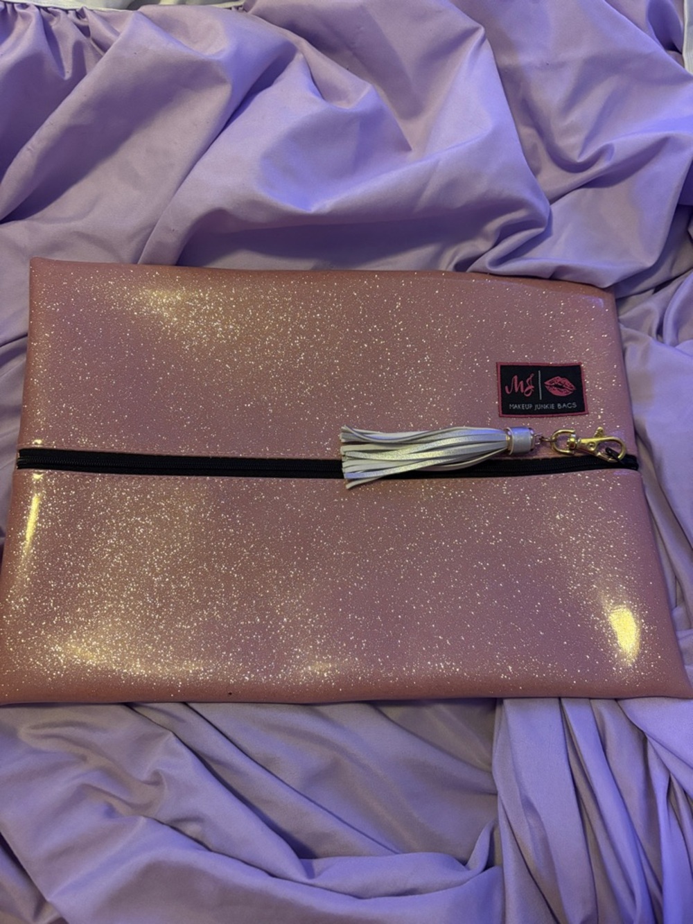 Large makeup junkie bag